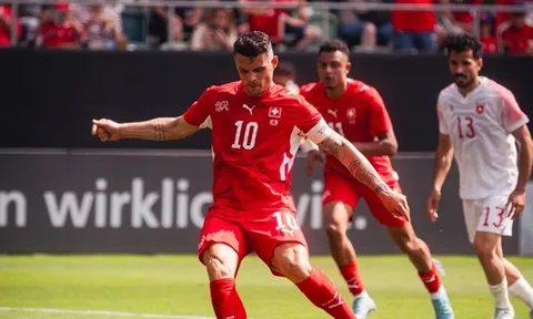 Xhaka ghi bàn, Thụy Sĩ huỷ diệt Jordan