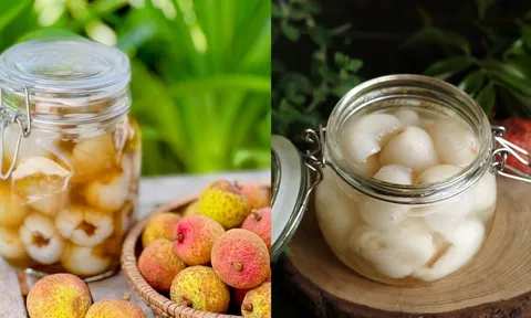 Cách làm vải ngâm đường phèn, để cả năm vẫn thơm ngon, không sợ lên men