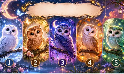 Quiz: Chọn 1 con cú để xem thông điệp từ vũ trụ đang muốn gửi cho bạn