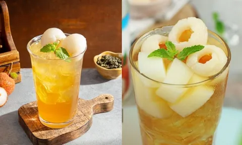 Cách pha trà vải thanh mát, ngon hơn ngoài hàng