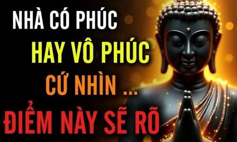 Gia đình có 4 điều này nhận nhiều phúc lộc