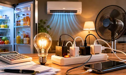 Những thói quen âm thầm khiến hóa đơn điện tăng cao mà nhiều người hay mắc