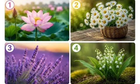 Quiz: Chọn 1 bông hoa cỏ bạn thích nhất: Tiết lộ tuổi già của bạn sẽ thong dong hay còn nhiều tất bật