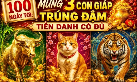 100 ngày tới: Mừng 3 con giáp trúng đậm Tiền Danh có đủ