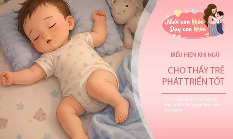 Đừng vội lo lắng khi con ngủ kiểu này, đó là dấu hiệu em bé có IQ cao hơn người
