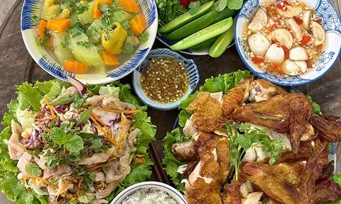 Hôm nay nấu gì: Mâm cơm mùa hè nhìn đã muốn ăn ngay