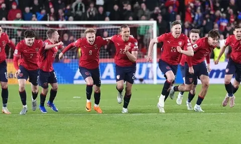Hồ sơ tuyển Cộng hòa Séc ở World Cup 2026: Ẩn số thú vị sau 20 năm chờ đợi