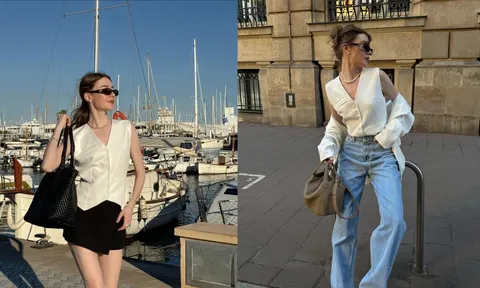 Phong cách “French girl summer” đang được yêu thích: Càng tối giản càng tạo cảm giác sang trọng