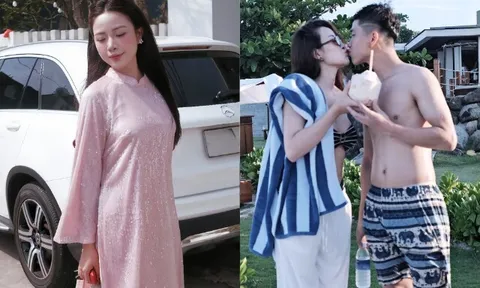 Cô giáo mầm non hot girl sinh 2 con với cầu thủ ĐTVN, đẻ xong "đốt mắt" với bikini, được chồng thưởng cung điện 500m2