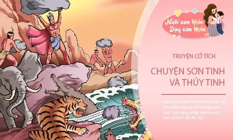Truyện cổ tích: Sơn Tinh và Thủy Tinh