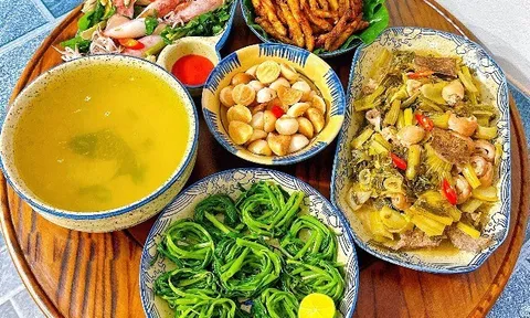 Hôm nay nấu gì: Mâm cơm 5 món đốn tim bao người