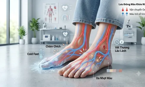 4 dấu hiệu ở bàn chân có thể phản ánh tuần hoàn máu đang gặp vấn đề