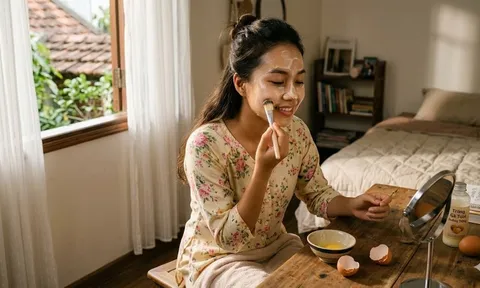 Bí quyết dưỡng trắng da bằng trứng gà: Da bật tông, mướt mịn như trứng bóc sau 2 tuần