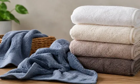  Vì sao khăn tắm bị khô cứng? Những lưu ý giúp khăn luôn mềm mại như mới