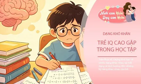 Trẻ có IQ cao nhưng học mãi không giỏi, 4 kiểu khó khăn âm thầm đang cản trở con