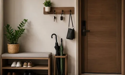 5 vật dụng nên đặt cạnh cửa ra vào, giúp ngôi nhà gọn gàng và tiện lợi hơn mỗi ngày