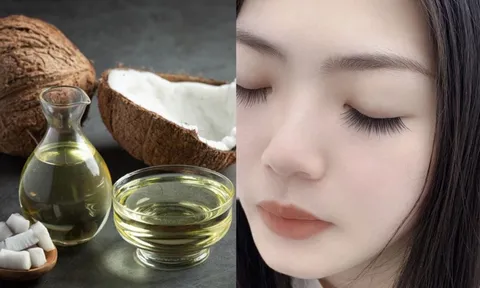 Cách dưỡng mi nhanh dài, cong vút bằng dầu dừa