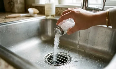 Đổ một nắm muối xuống ống thoát nước: Tác dụng kỳ diệu khiến nhà nhà đua nhau làm theo