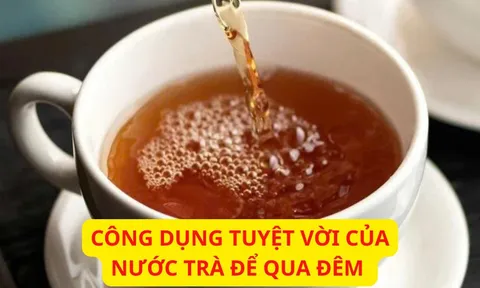 Nước trà để qua đêm đừng vội đổ bỏ: Chúng 7 công dụng tuyệt vời này ai cũng thích