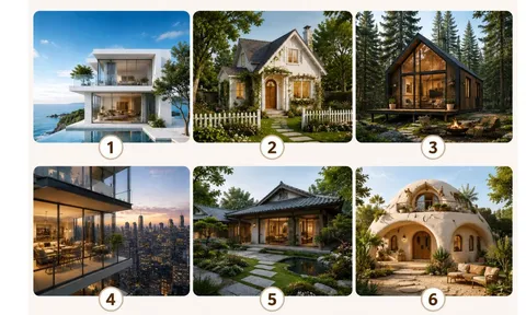 Quiz: Chọn 1 kiểu nhà bạn muốn ở nhất để khám phá môi trường làm việc phù hợp với bạn