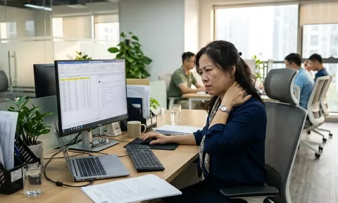 Vì sao người trung niên dễ đau vai gáy hơn trước?