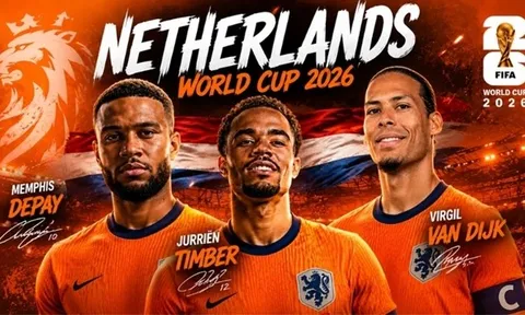 Hồ sơ tuyển Hà Lan ở World Cup 2026: Cơn bão chấn thương thách thức đoàn quân Ronald Koeman