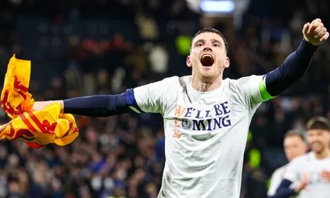 Robertson ngỡ như đang mơ khi cùng Scotland dự World Cup