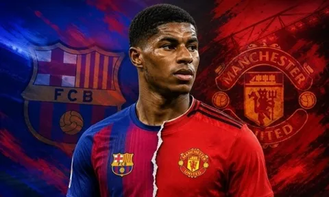 MU sẵn sàng hạ giá bán đứt Marcus Rashford cho Barcelona