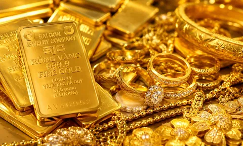 Bảng giá vàng 9999 24K 18K SJC DOJI PNJ hôm nay 5/6/2026