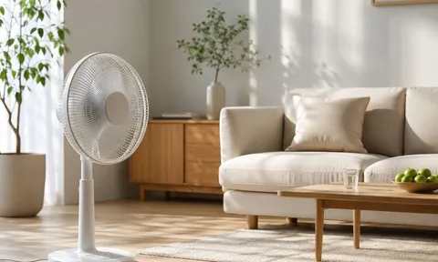 Quạt điện nên hướng từ trên đầu xuống, từ dưới lên hay ngang thân?