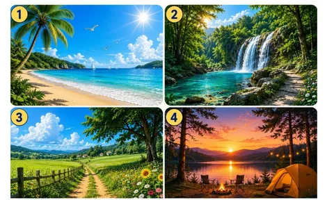 Quiz: Chọn 1 khung cảnh mùa hè bạn yêu thích nhất để khám phá khả năng vượt khó của bản thân