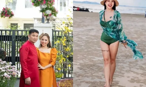 MC VTV khoe body căng tràn bên bờ biển, tận hưởng cuộc sống giàu sướng trong biệt thự 200m2 khi lấy chồng đại gia