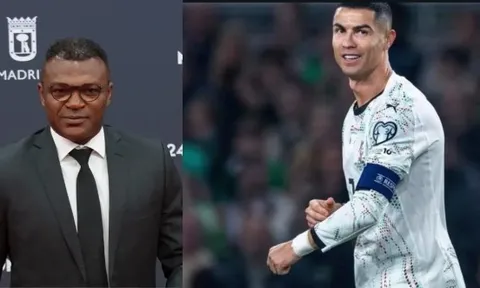 Desailly mong Ronaldo vô địch World Cup giống Messi