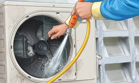 Cục nóng điều hòa kêu to như "xay lúa": Làm đúng 1 mẹo này máy êm ru, khỏi tốn tiền thợ
