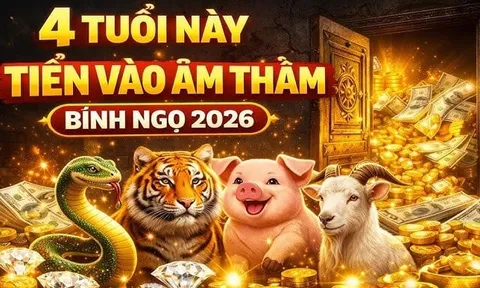 4 con giáp ăn ở hiền Tiền âm thầm tìm đến