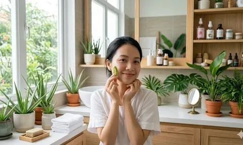 Mẹo dùng nha đam dưỡng da căng mướt tại nhà: Trắng mịn, mờ nám cực dễ