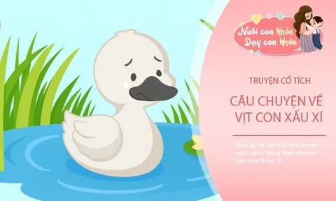 Truyện cổ tích: Vịt con xấu xí