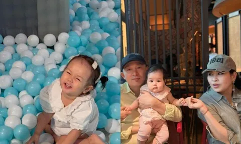 Nhạc sĩ Quốc Trung khoe cháu ngoại hóm hỉnh đáng yêu, NSND Thanh Lam liền nhận xét nhóc tì giống hệt ông ngoại