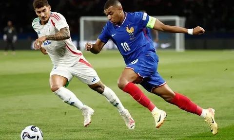Mbappe tiếc nuối khi Ý không được dự World Cup