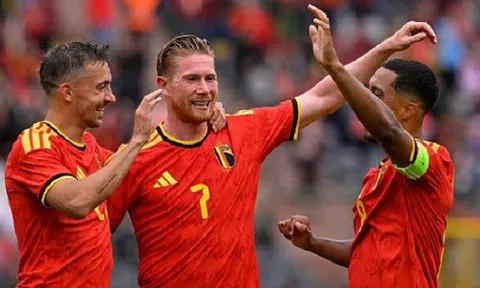 Những thu hoạch lớn của tuyển Bỉ sau trận thắng Tunisia