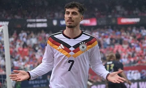 Havertz chói sáng, Đức chật vật vượt ải Mỹ