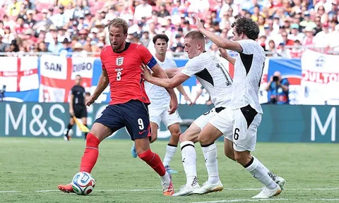 Harry Kane cứu rỗi màn trình diễn nhạt nhòa của tuyển Anh