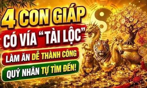 4 con giáp số Hút Lộc Hút Tiền, nhà nào có 2/4 chẳng lo nghèo
