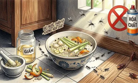 Đặt một bát nước này ở góc nhà: Muỗi kiến gián rủ nhau chạy sạch, không cần một giọt hóa chất