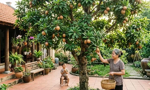 Trồng lựu hay hồng xiêm trong sân vườn: Chọn đúng cây có thể giúp không gian sống thêm vượng khí