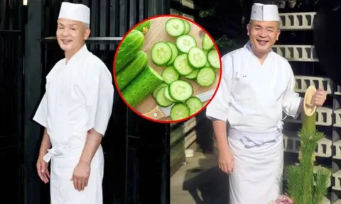 Cách ăn dưa chuột giảm 11kg trong 2 tháng của đầu bếp Nhật
