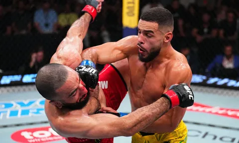 Gabriel Bonfim đè bẹp cựu vương Belal Muhammad bằng kỹ năng đánh đứng hoàn hảo tại UFC Vegas 118