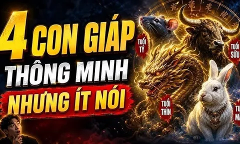 Nói ít làm nhiều: 4 con giáp liên tục Hút Vàng về túi hút Tiền về nhà