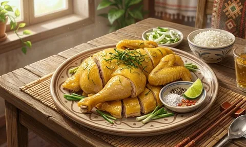 Luộc gà bằng nước lã bảo sao vừa nhớt vừa đỏ: Thêm bước này, da vàng, thịt mọng nước