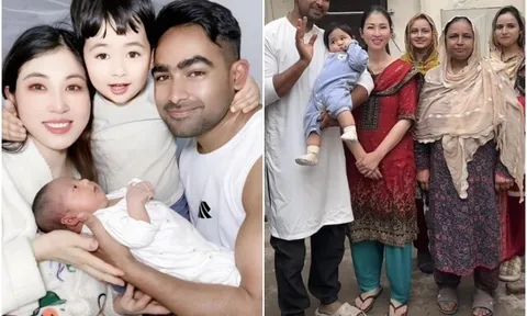 U40 ly hôn tay trắng, cưới chồng Pakistan kém 15 tuổi sau 3 tháng yêu, sinh 2 con lai đẹp như thiên thần